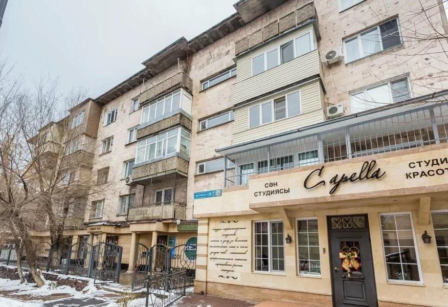 Шикарная Квартира В Золотом Квадрате Alma-Ata Buitenkant foto